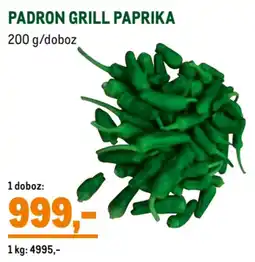 Metro Padron grill paprika ajánlat