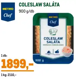 Metro Metro Chef Coleslaw saláta ajánlat