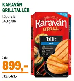 Metro Karaván grilltallér ajánlat