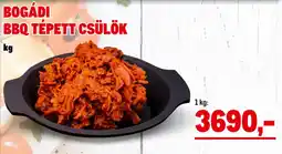 Metro Bogádi BBQ tépett csülök ajánlat