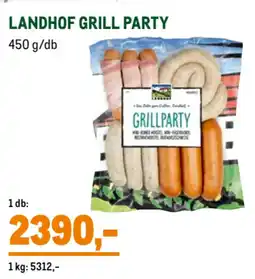 Metro Landhof grill party ajánlat