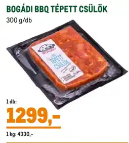 Metro Bogádi BBQ tépett csülök ajánlat