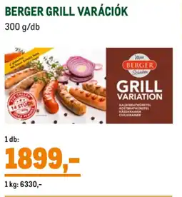 Berger grill varációk
