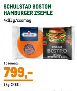 Metro Schulstad boston hamburger zsemle ajánlat