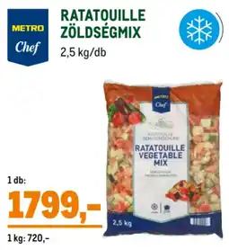 Metro Metro Chef Ratatouille zöldségmix ajánlat