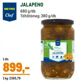 Metro Metro Chef Jalapeno ajánlat