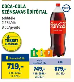 Metro Coca-Cola Szénsavas üdítőital ajánlat