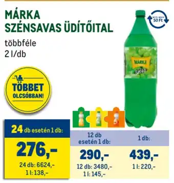 Metro Márka szénsavas üdítőital ajánlat