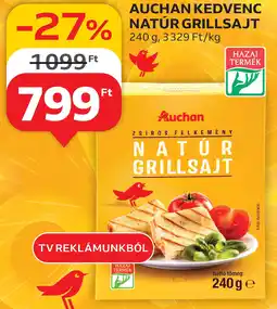 Auchan Auchan Kedvenc Natur grillsajt ajánlat