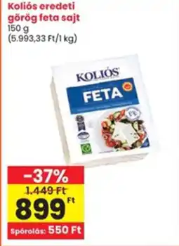 Interspar Koliós eredeti görög feta sajt ajánlat