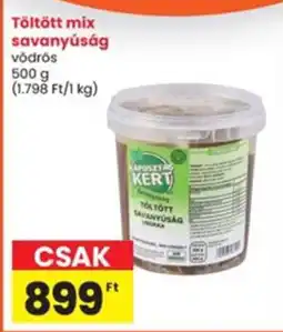 Töltött mix savanyúság