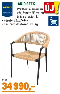 Metro Metro Professional Lario Szék ajánlat