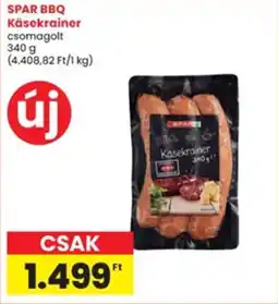 Interspar Spar bbq käsekrainer ajánlat