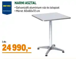 Metro Metro Professional Narni asztal ajánlat