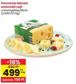 Interspar Pannónia Mester ementáli sajt ajánlat