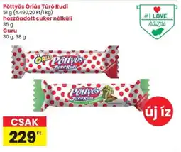 Interspar Pöttyös Óriás Túró Rudi stb. ajánlat