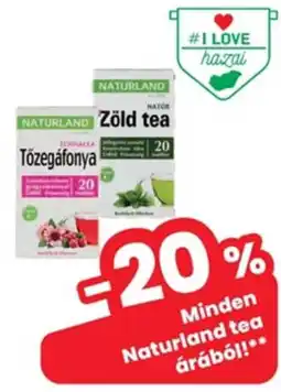 Interspar Minden Naturland tea árából! ajánlat