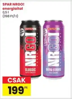 Interspar Spar nrgo! energiaital ajánlat
