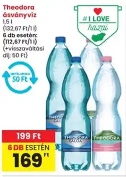 Interspar Theodora ásványvíz ajánlat