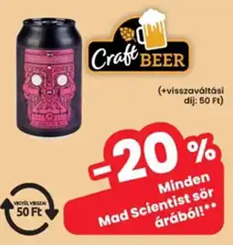 Interspar Minden Mad Scientist sör árából! ajánlat