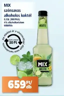 MIX szénsavas alkoholos koktél