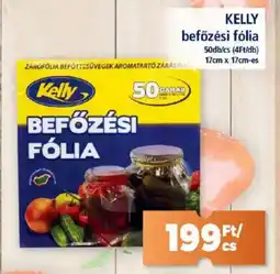 Kelly befőzési fólia
