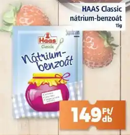 Haas Classic nátrium-benzoát