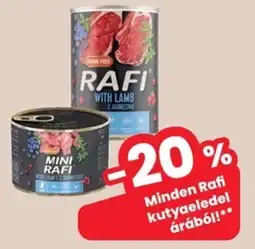 Interspar Minden Rafi kutyaeledel árából! ajánlat