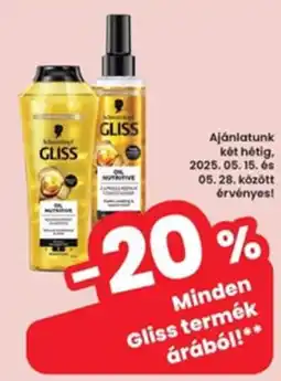 Interspar Minden Gliss termék árából! ajánlat