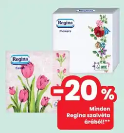 Interspar Minden Regina szalvéta árából! ajánlat