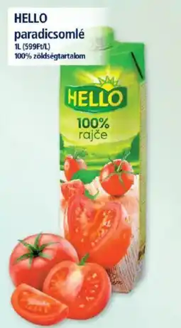 HELLO paradicsomlé
