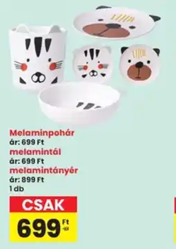 Interspar Melaminpohár, melamintál, melamintányér ajánlat