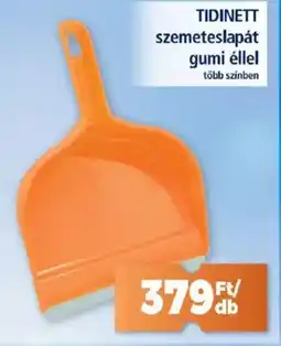 TIDINETT szemeteslapát gumi éllel