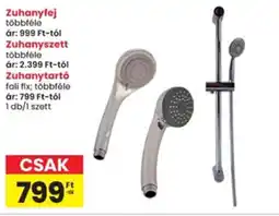 Interspar Zuhanyfej, zuhanyszett, zuhanytartó ajánlat