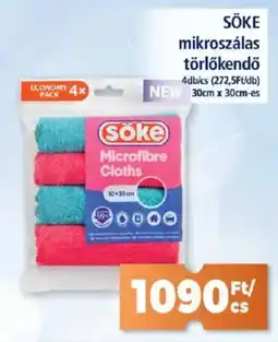 Goods Market SÖKE mikroszálas törlőkendő ajánlat