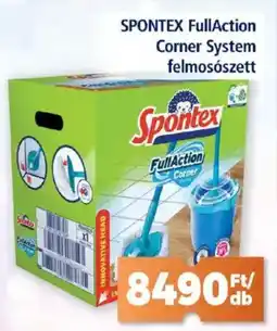 SPONTEX FullAction Corner System felmosószett
