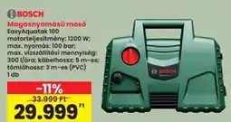Interspar BOSCH Magasnyomású mosó ajánlat