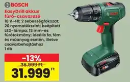 Interspar Bosch easydrill akkus fúró-csavarozó ajánlat