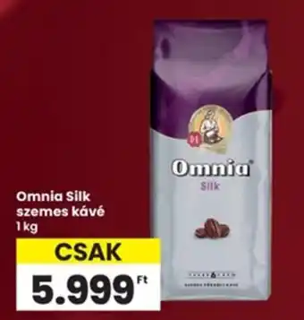 Interspar Omnia Silk szemes kávé ajánlat