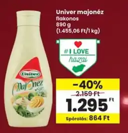 Interspar Univer majonéz ajánlat
