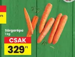 Interspar Sárgarépa ajánlat
