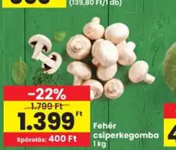 Interspar Fehér csiperkegomba ajánlat