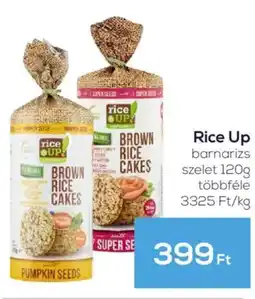 GRoby Rice Up barnarizs szelet ajánlat