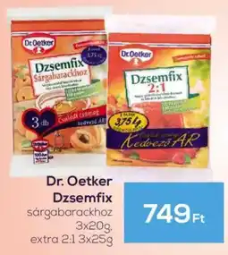 GRoby Dr. Oetker Dzsemfix sárgabarackhoz ajánlat