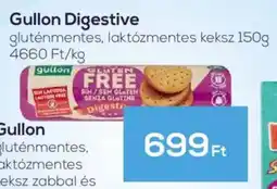 GRoby Gullon Digestive gluténmentes, laktózmentes keksz ajánlat
