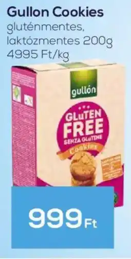 GRoby Gullon Cookies gluténmentes, laktózmentes ajánlat