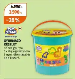 Müller Toy Place gyurmázó készlet ajánlat
