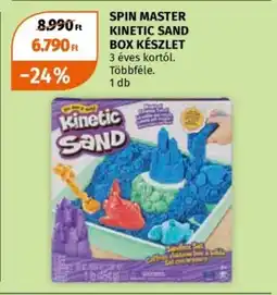 Müller Spin master kinetic sand box készlet ajánlat