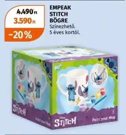 Müller Empeak stitch bögre ajánlat