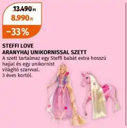 Müller Steffi love aranyhaj unikornissal szett ajánlat